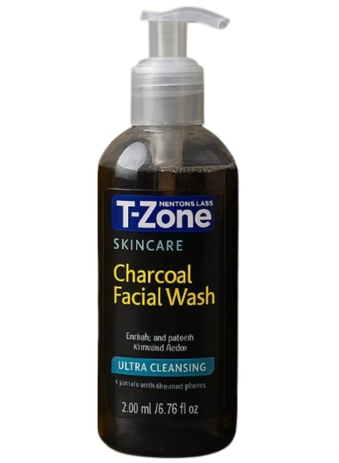 Skincare Charcoal Facial Wash Ultra Cleansing 200ML